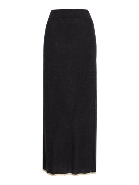 THIRD FORM Bound Knit Midi Skirt
