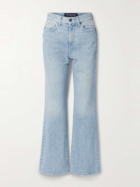 Crosbie high-rise wide-leg jeans