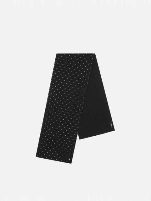 VERSACE Cielo Stellato Knit Scarf