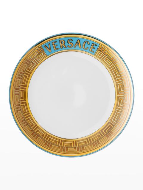 VERSACE Medusa Amplified Blue Coin Salad Plate