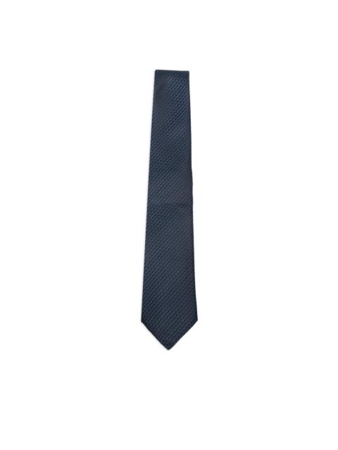 Canali patterned silk tie