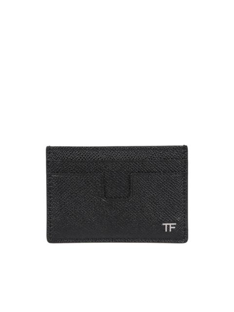 TOM FORD logo-plaque cardholder