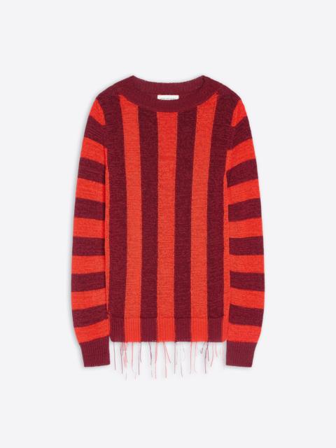 Dries Van Noten INTARSIA KNIT SWEATER