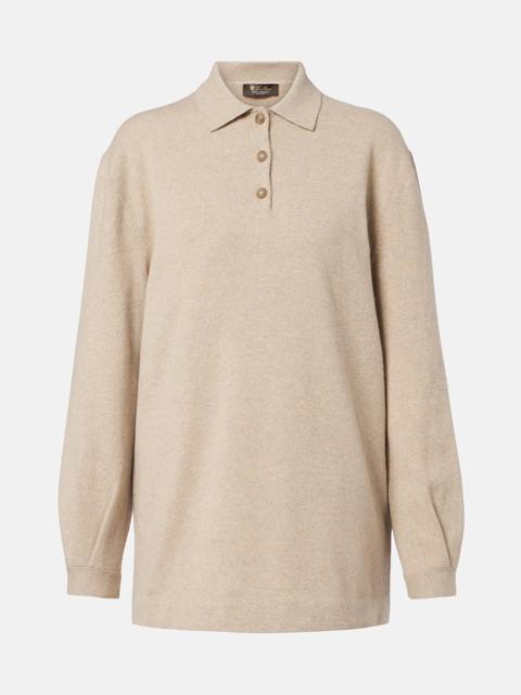 Loro Piana Classic cashmere polo sweater