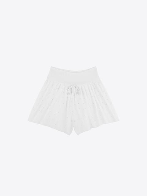 AREA GIRLY RIB KNIT SHORT