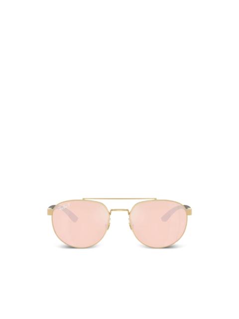 Ray-Ban pilot-frame double-bridge sunglasses