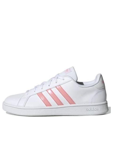 adidas (WMNS) adidas Grand Court Base 'White Glow Pink' EG4055