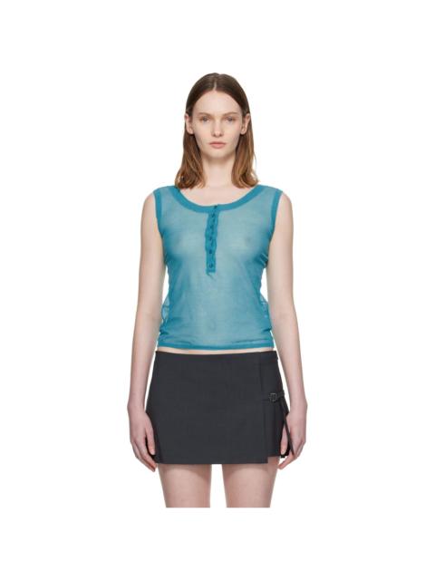 paloma wool Blue Velata Tank Top