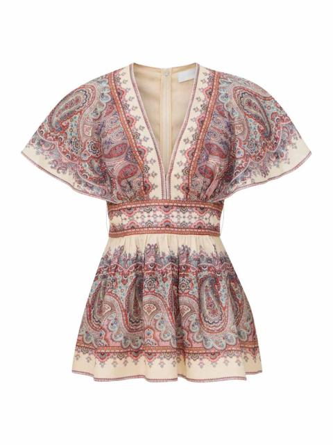 Zimmermann FAIRLIGHT WAISTED BLOUSE
