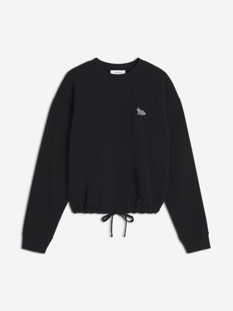 Maison Kitsuné BABY FOX PATCH DRAWSTRING COMFORT SWEATSHIRT