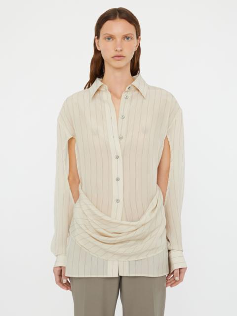 CHRISTOPHER ESBER Crossover Drape Shirt