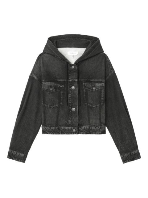 rag & bone hooded pocket jacket