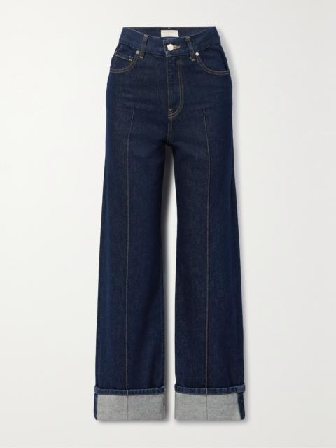 ULLA JOHNSON The Genevieve High-rise Wide-leg Jeans
