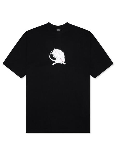 Stüssy LONG RANGE TEE - BLACK