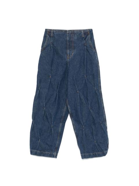 ADER error pleated jeans