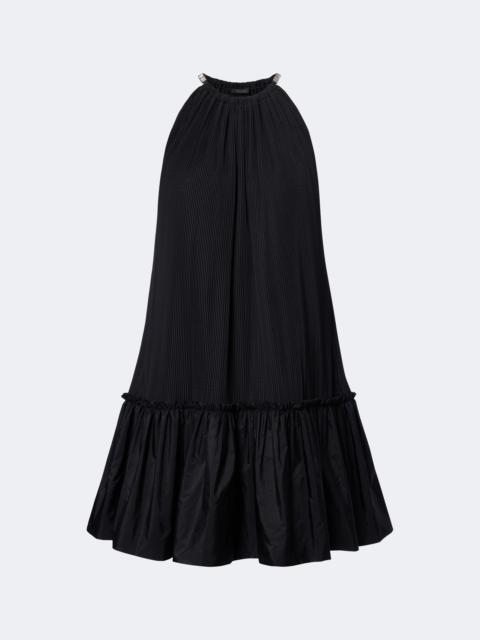 Max Mara Embellished halterneck minidress