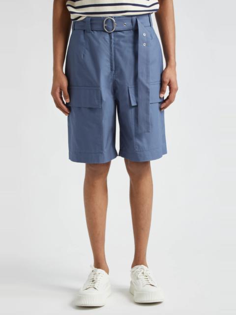 Belted Cargo Trouser Shorts