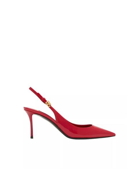 Dolce & Gabbana Patent Leather Slingback Pumps