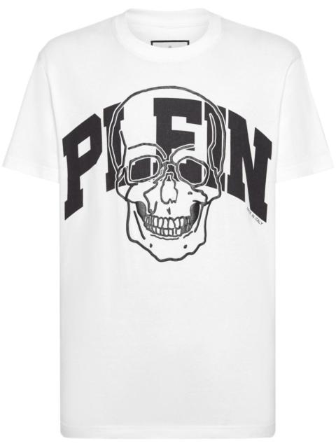 PHILIPP PLEIN Skull-print cotton T-shirt