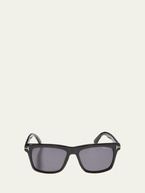 TOM FORD Men's Square Acetate Sunglasses