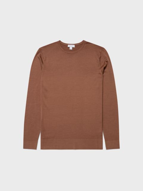 Sunspel Fine Merino Wool Crew Neck