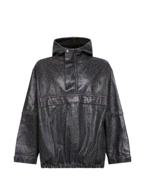 PDF spotted-print foil-treated jacket