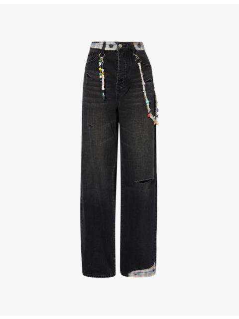NAHMIAS RainbowBaggy-Fit Denim Jeans