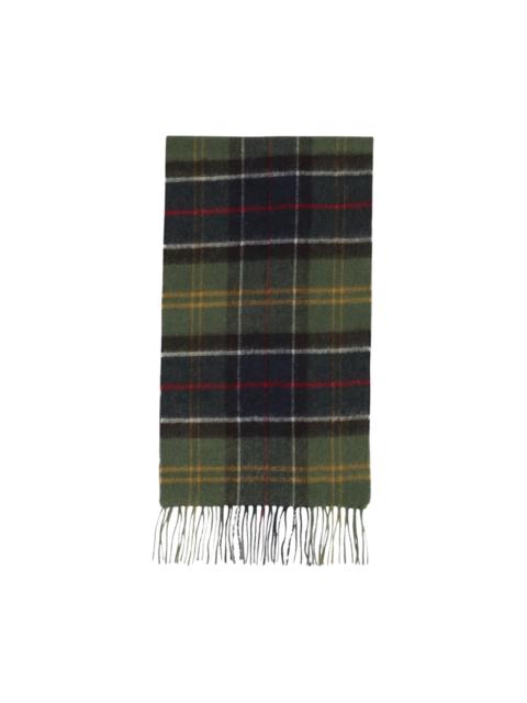 Barbour Scottish wool and cashmere scarf