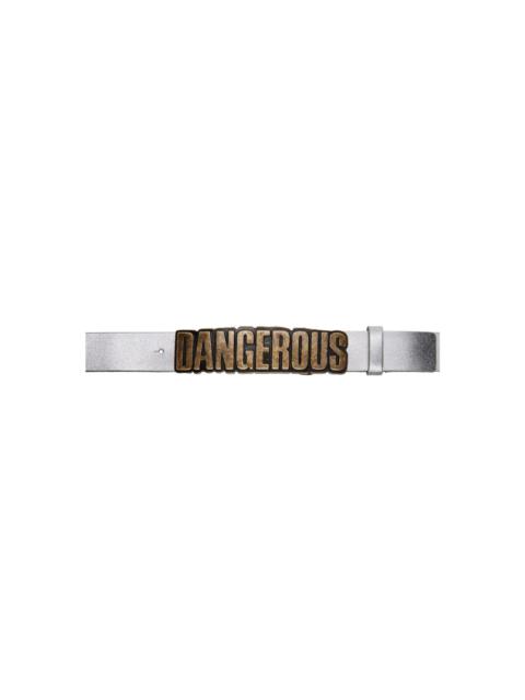 ERL Silver 'Dangerous' Belt
