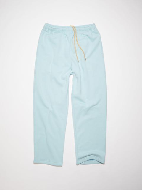 Acne Studios Regular fit sweatpants - Mineral blue