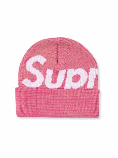 Supreme big logo beanie | REVERSIBLE