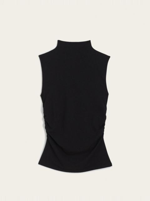 Madewell Ruched Mockneck Tank