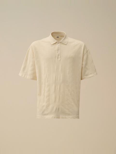 Multi Pattern Jersey Jacquard Polo