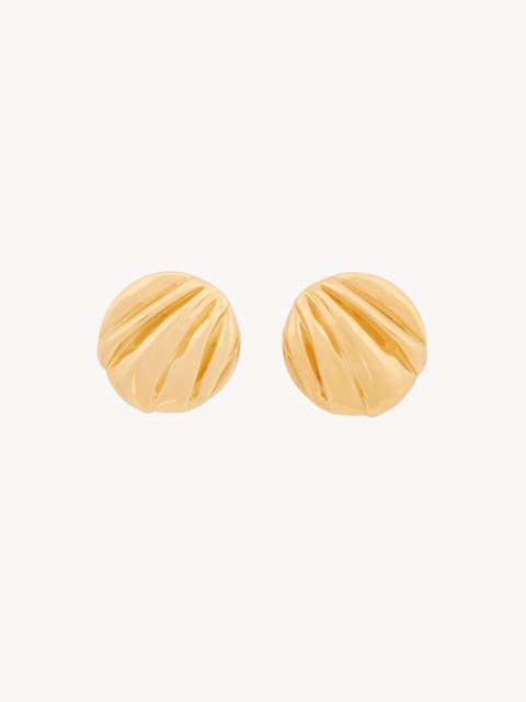 Chloé THE CHLOÉ PLEATS EARRINGS