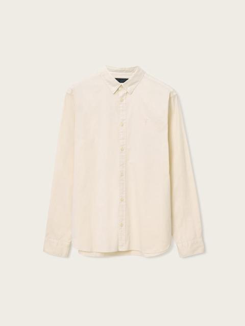 ALLSAINTS HAWTHORNE RAMSKULL STRETCH FIT SHIRT