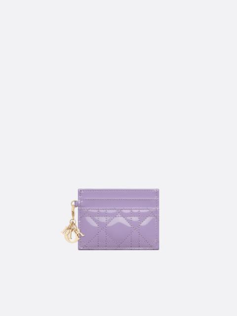 Dior Lady Dior Freesia Card Holder