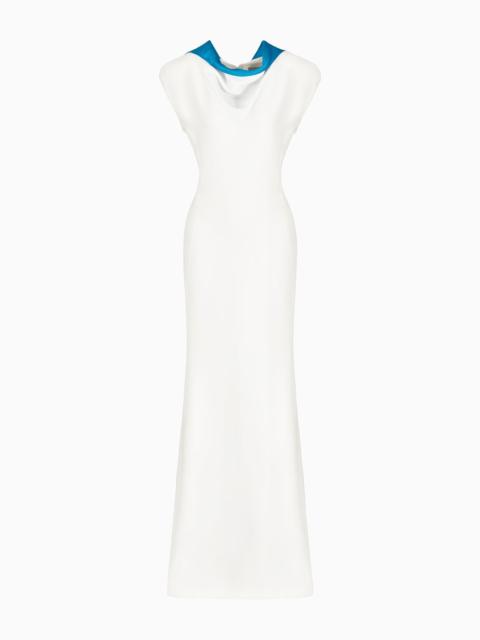 GIORGIO ARMANI Silk cady long dress