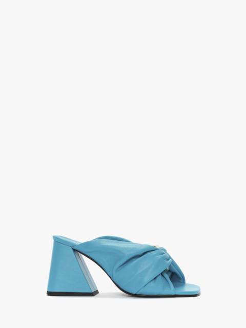 JW Anderson TWISTED CHAIN LEATHER MULES