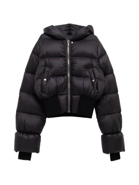 Rick Owens cinched hooded jkt