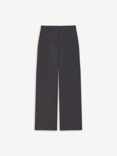 Theory Relaxed Straight Pant in Double-Knit Jersey