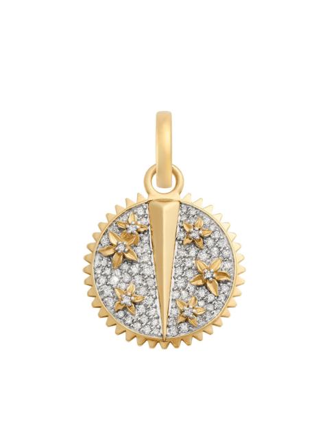 FOUNDRAE Diamond Pave Resilience Baby Blossoms Medallion