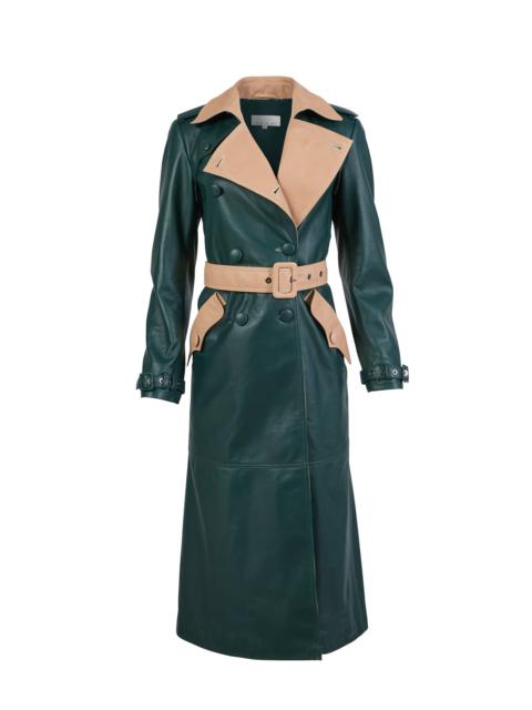 Fleur du Mal Leather Trench