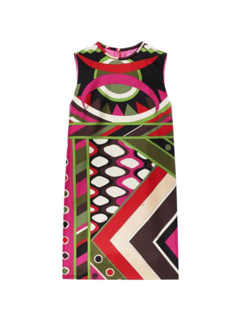 PUCCI Vivara-print silk minidress