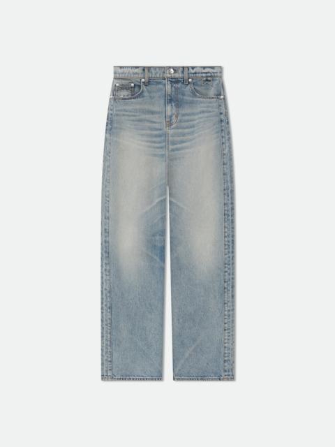 Rhude WIDE LEG TRAXEDO DENIM