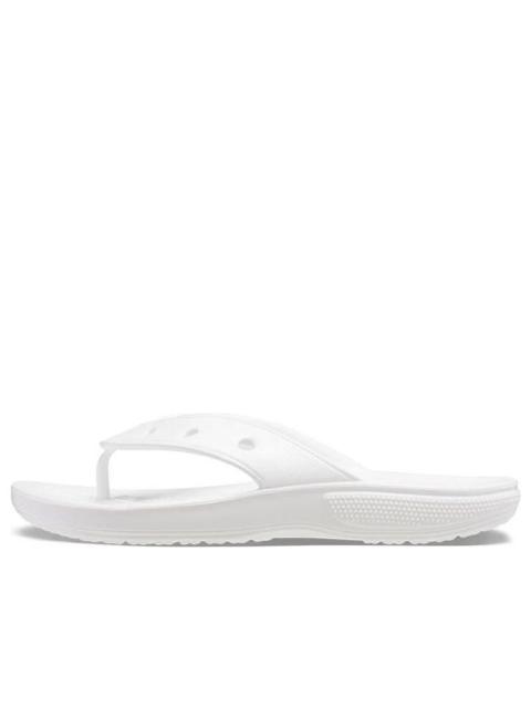 crocs Crocs Classic Crocs Flip Casual Flip-Flops Unisex White 207713-100