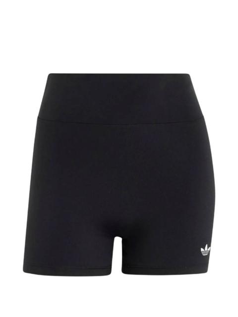 adidas logo-embroidered shorts