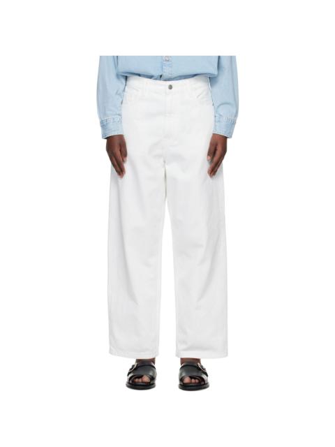 Carhartt WIP White Brandon Jeans