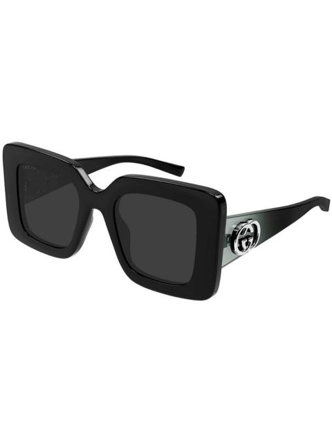 GUCCI Women's Interlocking G Monte Carlo 49mm Square Sunglasses