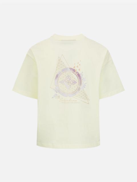 EVISU Kamon Print Drop-shoulder T-shirt
