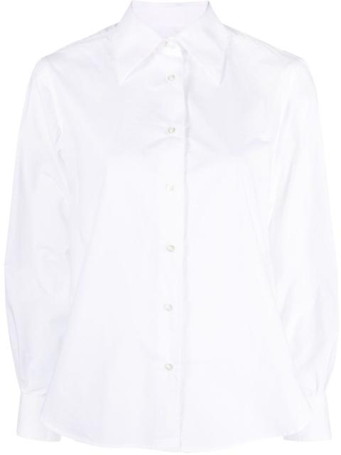 OFFICINE GÉNÉRALE long-sleeve cotton shirt